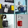 4-stelliges Vorhängeschloss Zahlencode wetterfest Produktbild-Vorschau 5