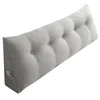 A light gray tufted wedge pillow with a side pocket is shown against a white background. Produktbild-Vorschau