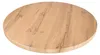 Tischplatte Joan | 70 x 70 cm| Holz | Farbe: Eiche | Rund | Produktbild-Vorschau 1