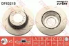 TRW Bremsscheibe Hinten Rechts für PORSCHE PANAMERA 330mm Produktbild-Vorschau 1