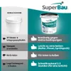 Superbau Dachfarbe Weiß 25kg, Sockelfarbe WASSERDICHT, Produktbild-Vorschau 5