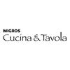 The image displays the brand name "MIGROS" and the product line "Cucina & Tavola" in black text on a white background. Produktbild-Vorschau