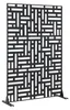 Trennwand ‘Bernalda’ 180 x 120 cm Stahl Schwarz Produktbild-Vorschau 2