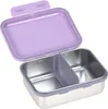 LÄSSIG Kinder Brotdose Edelstahl Lunchbox Frühstücksbox Produktbild-Vorschau 2