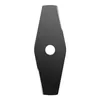 A black trimmer blade with a central hole, shown against a white background. Produktbild-Vorschau