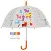 Esschert Design Regenschirm für Kinder mit Hunden PiY zum Produktbild-Vorschau 1