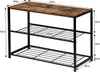 A shoe rack with dimensions shown. Produktbild-Vorschau