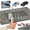 Piste de voiture de course de police 51x38,5cm Voir les images du produit 1