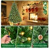 LZQ Kunstkerstboom van PVC, 240 cm hoog, met warm witte Productafbeelding-voorbeeld 4