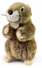 Marmotta di peluche, 23 cm, ecologica Anteprima dell’immagine prodotto 1