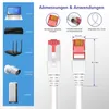 Helos Patch-Kabel - RJ-45 (M) zu RJ-45 (M) Produktbild-Vorschau 3