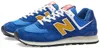 New Balance Classic 574 - Herren Sneakers Schuhe Blau Produktbild-Vorschau 26