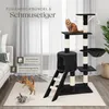 tectake® Kratzbaum Dominik 144 cm inklusive Treppe, 3 Produktbild-Vorschau 7