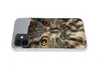 MuchoWow® Handyhülle Schutzhülle Hülle für iPhone 12 Braune Produktbild-Vorschau 5