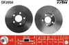 TRW Bremsscheiben (2 Stück) Vorderachse DF2650 Produktbild-Vorschau 2