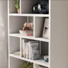 sweeek - Asymmetrisches Bücherregal im Holzlook 5 Ebenen 10 Produktbild-Vorschau 5
