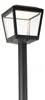 Lampe LED pour mât DATNA 18W 3000K IP54 gris foncé Voir les images du produit 2