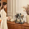 ACXIN Stabilní, dvoupodlažní košík na ovoce, černý, vysoce Náhled obrázku produktu 10