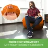 Green Bean® Sitzsack mit Rückenlehne "Cozy" 80x70x90cm - Produktbild-Vorschau 7