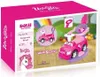 Dolu Eenhoorn Loopauto met Duwstang Roze Voir les images du produit 2