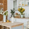 relaxdays Runder Küchenrollenhalter aus Bambus Produktbild-Vorschau 5