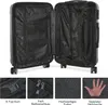 Hartschalenkoffer Reisekoffer-Set Koffer-Set Trolley-Set 3 Produktbild-Vorschau 5