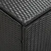 vidaXL Gartenbox Poly Rattan 180x90x70 cm Schwarz -  Produktbild-Vorschau 8