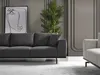 Viersitzer Sofa 4 Sitzer Sofas Modern Grau Design Stoff Produktbild-Vorschau 1