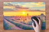 MuchoWow® Schreibtischunterlage Lavendel - Sonnenuntergang Produktbild-Vorschau 3