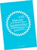 Mr. & Mrs. Panda Postkarte September - Geschenk, Produktbild-Vorschau 1