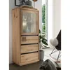 Highboard 65 cm breit in Eiche massiv geölt WINCHESTER-69 Produktbild-Vorschau 8