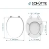 SCHÜTTE MDF WC Sitz, Toilettendeckel mit Holzkern, Produktbild-Vorschau 7
