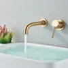 REA Unterputz Armatur Lungo LONG Gold Brush + IBOX Produktbild-Vorschau 5