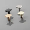 GTV - Pomello PIAZZA effetto acciaio inox 30x30 mm I Anteprima dell’immagine prodotto 3