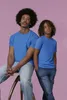 Kinder-T-Shirt, Kurzarm - B&C #E150 /K - burgundy - Größe Produktbild-Vorschau 3