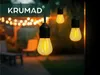 KRUMAD 10m LED Lichterkette Outdoor 10 Kugel LED-Glühbirnen Produktbild-Vorschau 2