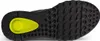 The image shows the sole of a black Ecco sneaker with a neon yellow accent. Podgląd zdjęcia produktu