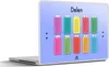 MuchoWow® Laptop Aufkleber Sticker Cover Kinderzimmer - Produktbild-Vorschau 1
