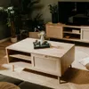 Finori Couchtisch Bali 55A Sonoma-Eiche und Raffia-Druck Produktbild-Vorschau 11