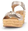 Gabor 44.653.62, Sandaletten in Beige, metallik/ Roségold Produktbild-Vorschau 2