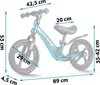 Ricokids 760506, monopattino per bambini FUNNU, colore blu Anteprima dell’immagine prodotto 6