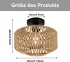 A diagram showing the dimensions of a ceiling light. Produktbild-Vorschau