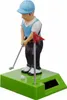 Joueur de golf Solar Figurine à secouer Voir les images du produit 9
