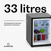 Klarstein Mini Frigo de Chambre de 33L pour Snacks et Voir les images du produit 2