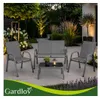 Gardlov 27600 Set da giardino - tavolo, panca, 2 poltrone, Anteprima dell’immagine prodotto 12