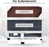 PawHut Katzenhaus für Draußen, 2-stöckig, wetterfest, Produktbild-Vorschau 6