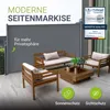 Juskys Seitenmarkise Dubai 500 x 190 cm ausziehbar Produktbild-Vorschau 2