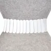 OKWISH Damen Gürtel Weiß 6 cm Breit, Elastischer Produktbild-Vorschau 9