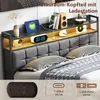 UnboxG Doppelbett 160 x 200 cm mit LED-Beleuchtung, USB & Produktbild-Vorschau 6