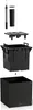 LECHUZA-Pflanzgefäß CANTO Slatestone 40 low dark grey | Produktbild-Vorschau 9